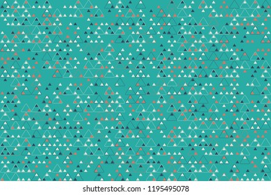 Geometric background with beautiful elements
