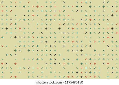 Geometric background with beautiful elements