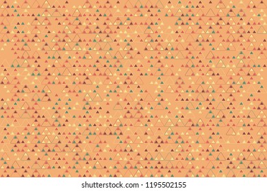 Geometric background with beautiful elements