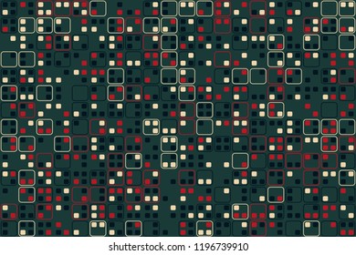 Geometric background with beautiful elements