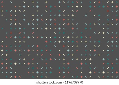 Geometric background with beautiful elements