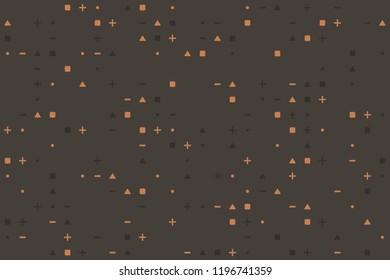 Geometric background with beautiful elements