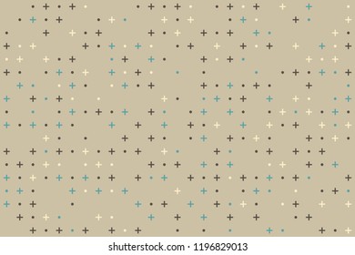 Geometric background with beautiful elements