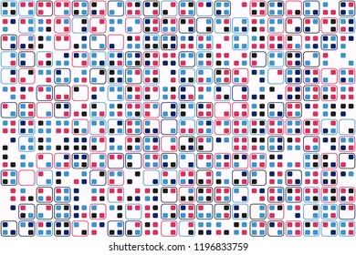 Geometric background with beautiful elements