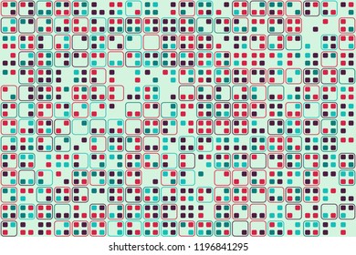 Geometric background with beautiful elements