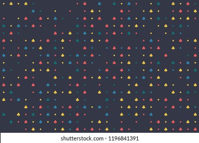 Geometric background with beautiful elements