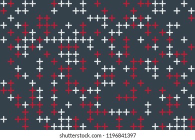Geometric background with beautiful elements