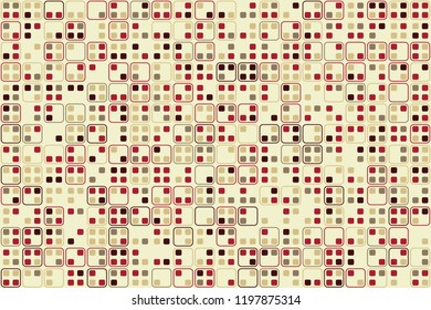 Geometric background with beautiful elements