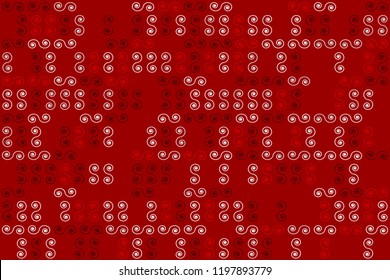 Geometric background with beautiful elements