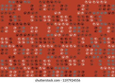Geometric background with beautiful elements