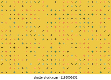 Geometric background with beautiful elements