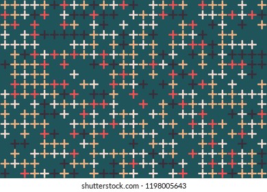 Geometric background with beautiful elements