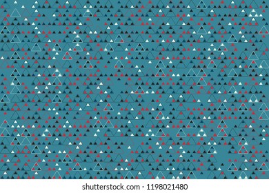 Geometric background with beautiful elements