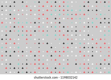 Geometric background with beautiful elements