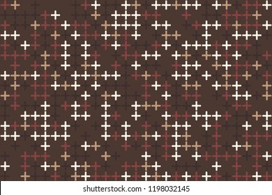 Geometric background with beautiful elements