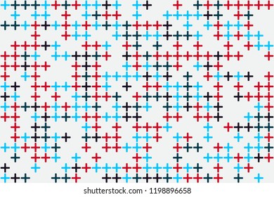 Geometric background with beautiful elements