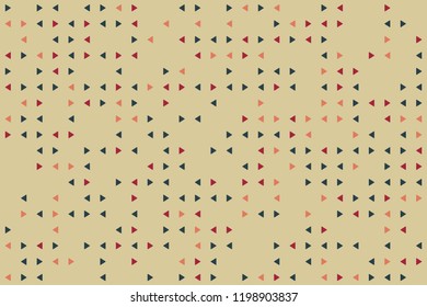 Geometric background with beautiful elements