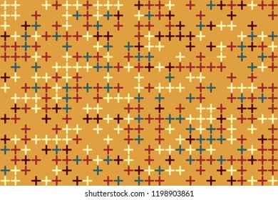 Geometric background with beautiful elements