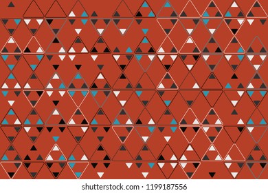 Geometric background with beautiful elements