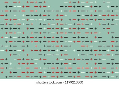 Geometric background with beautiful elements