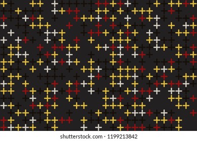 Geometric background with beautiful elements