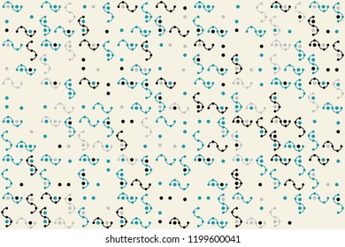 Geometric background with beautiful elements