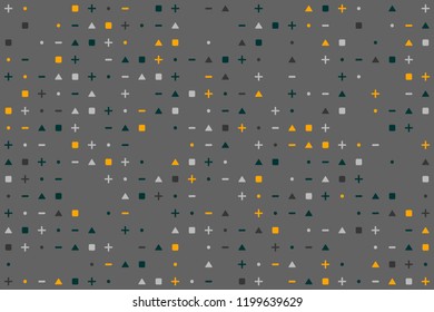 Geometric background with beautiful elements