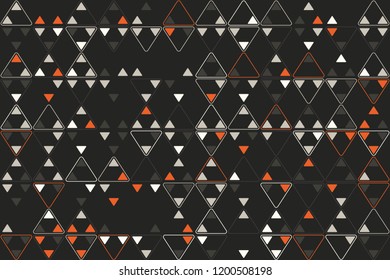 Geometric background with beautiful elements