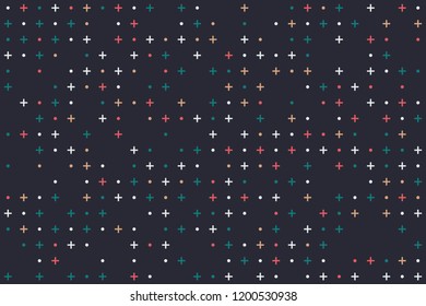 Geometric background with beautiful elements