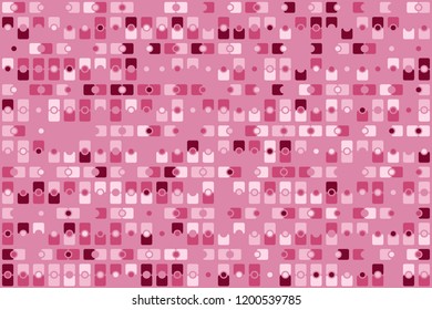 Geometric background with beautiful elements