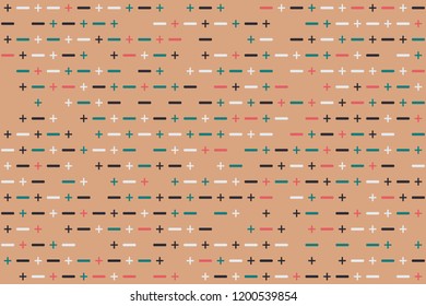Geometric background with beautiful elements