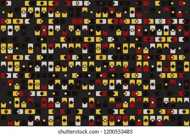 Geometric background with beautiful elements