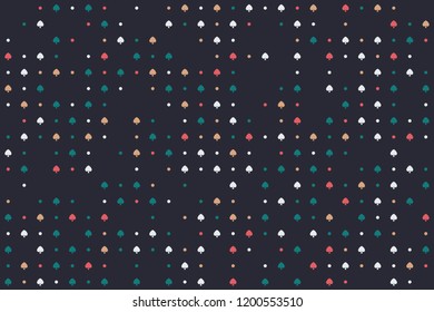 Geometric background with beautiful elements