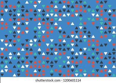 Geometric background with beautiful elements