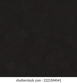 Geometric background with black cubes.m Design element.