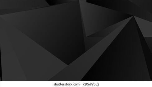 Geometric background Black light to dark tone