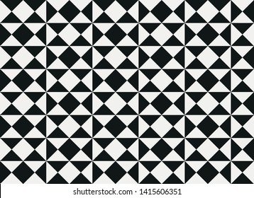 Geometric background of black and white color.