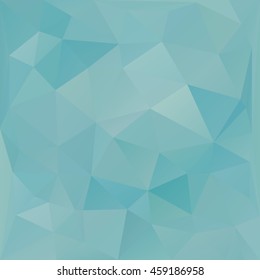 Geometric background of blue color . Abstract polygonal mosaic 