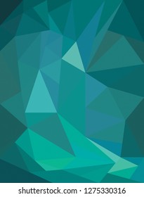 Geometric background in blue tones
