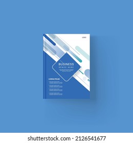 Geometric background book cover brochure flyer template cover design