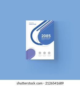 Geometric background book cover brochure flyer template cover design