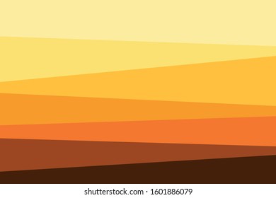 Geometric background of bright color horizontal strips shapes to create an abstract image