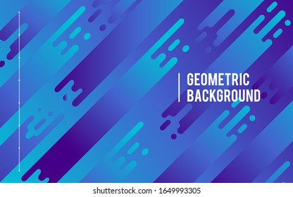 Colores brillantes de fondo geométrico y composiciones de formas dinámicas. Ilustraciones vectoriales.