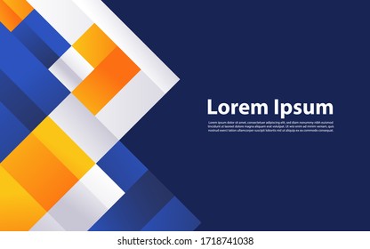 Geometric background bright colors and dynamic shape compositions.