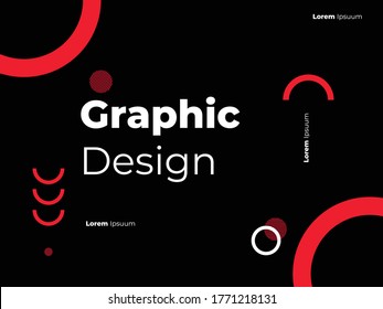 Geometric background bright colors and dynamic shape compositions. Vector illustrations.