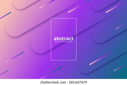 Geometric background bright colors and dynamic shape compositions