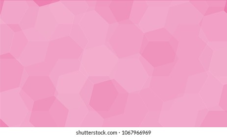 Geometric Background for Business which has polygonal Light Pink illustration and consist of hexagons . 