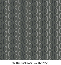 Geometric background. Chain circles vector seamless pattern. Retro repeat ornament wallpaper. Vintage decorative fashion allover print