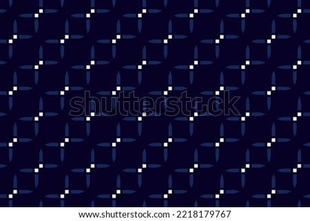 Geometric background chaotic seamless line squares pattern random abstract minimalist fabric print classic colorful ornament graphic style. Casual repeating textile design, blue, white colors.