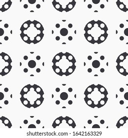 Geometric background circle abstract, textile fabric texture, pattern polka dot cover, banner